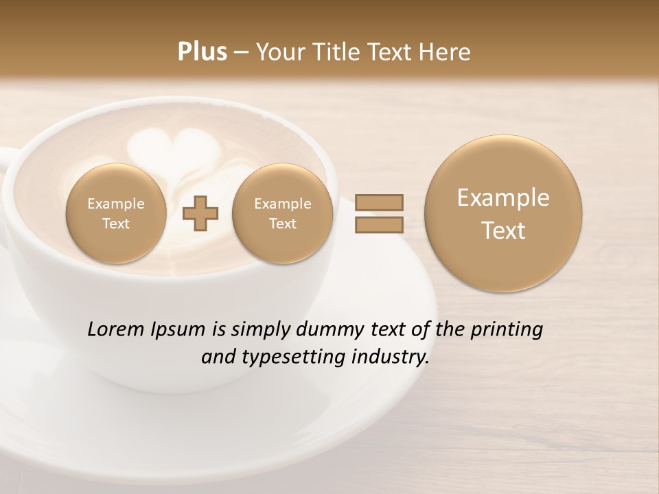 Freshness Foam Latt PowerPoint Template