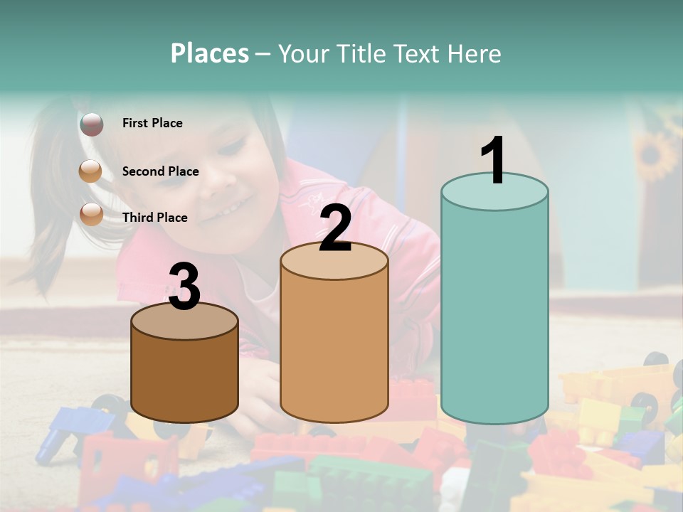 Portrait Floor Daycare PowerPoint Template