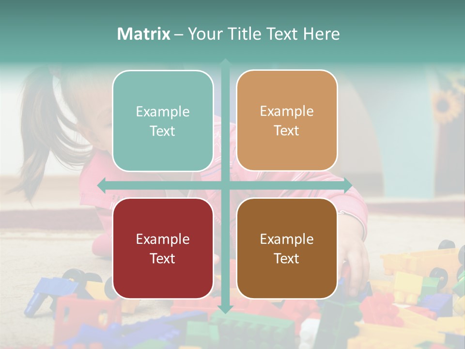 Portrait Floor Daycare PowerPoint Template