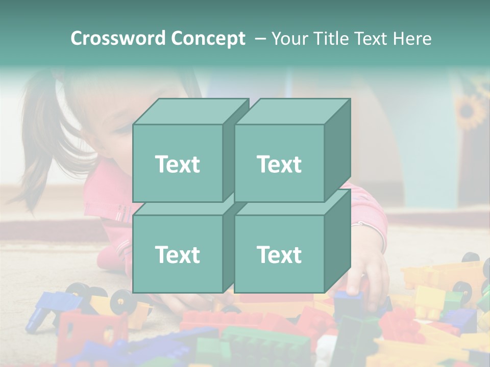 Portrait Floor Daycare PowerPoint Template