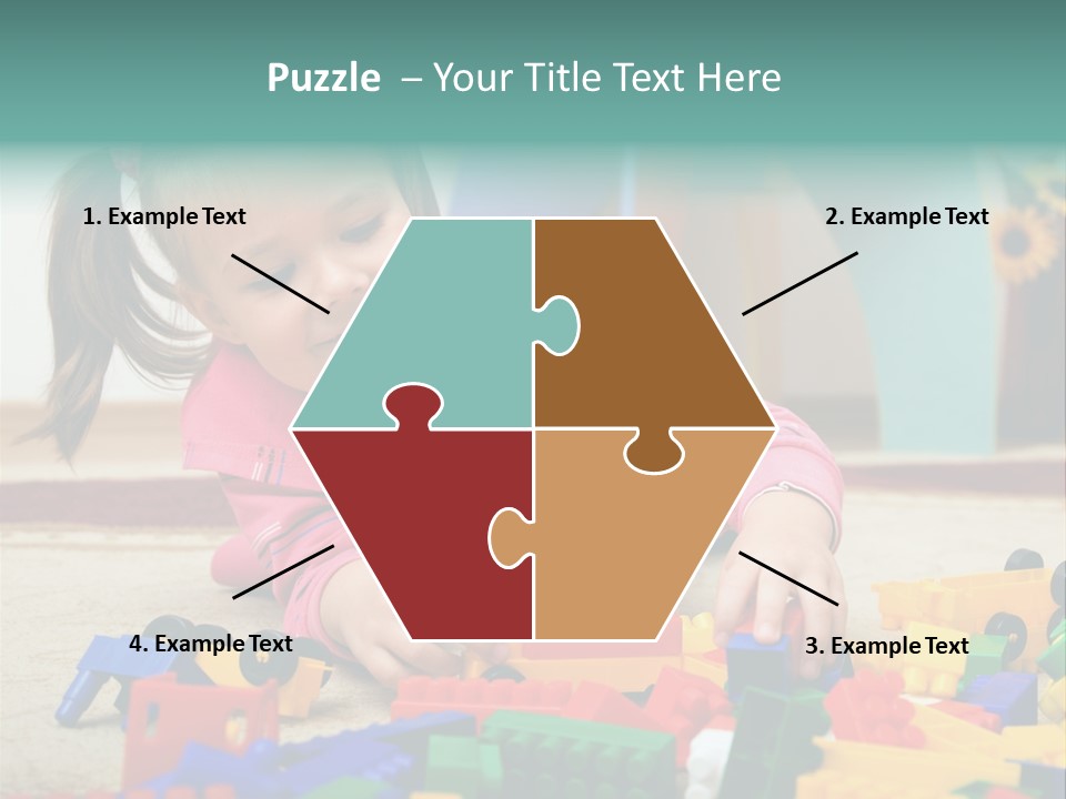 Portrait Floor Daycare PowerPoint Template