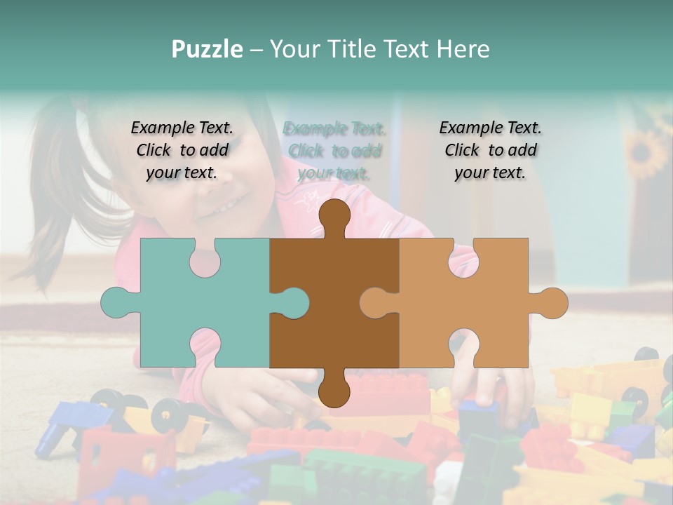 Portrait Floor Daycare PowerPoint Template