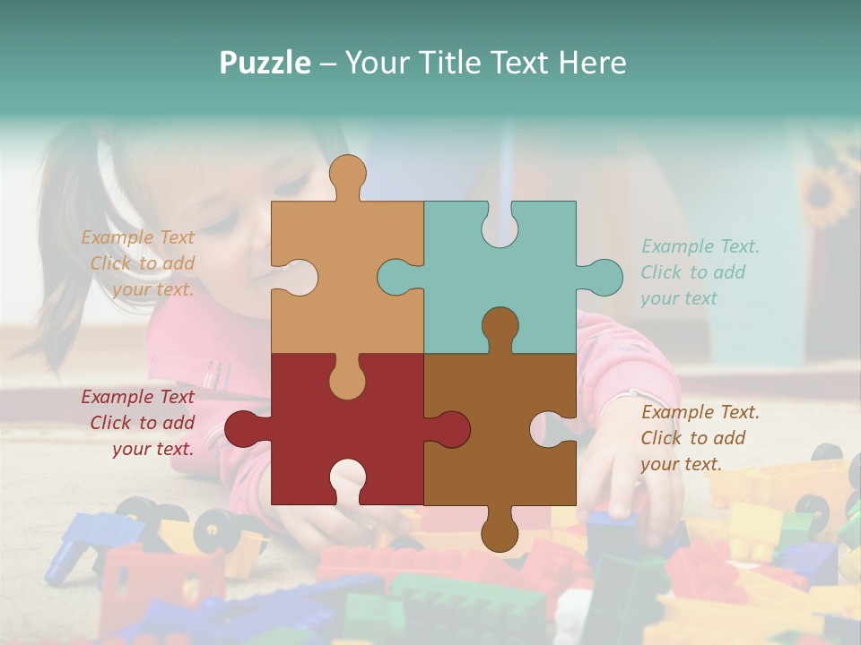 Portrait Floor Daycare PowerPoint Template