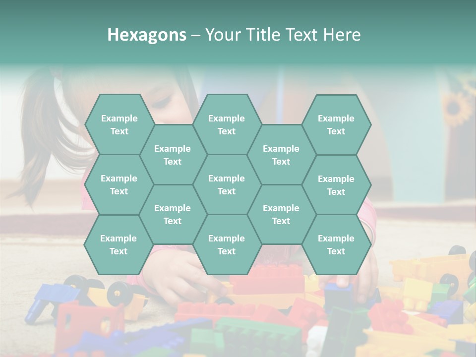 Portrait Floor Daycare PowerPoint Template