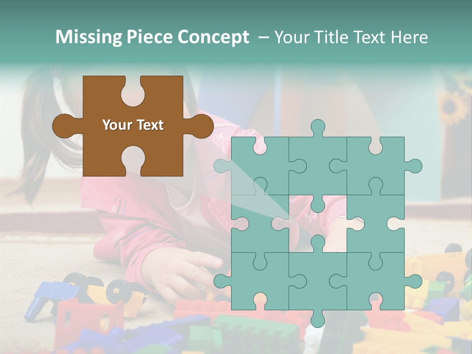 Portrait Floor Daycare PowerPoint Template