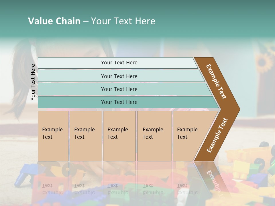 Portrait Floor Daycare PowerPoint Template