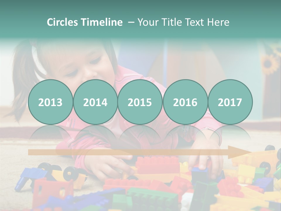 Portrait Floor Daycare PowerPoint Template