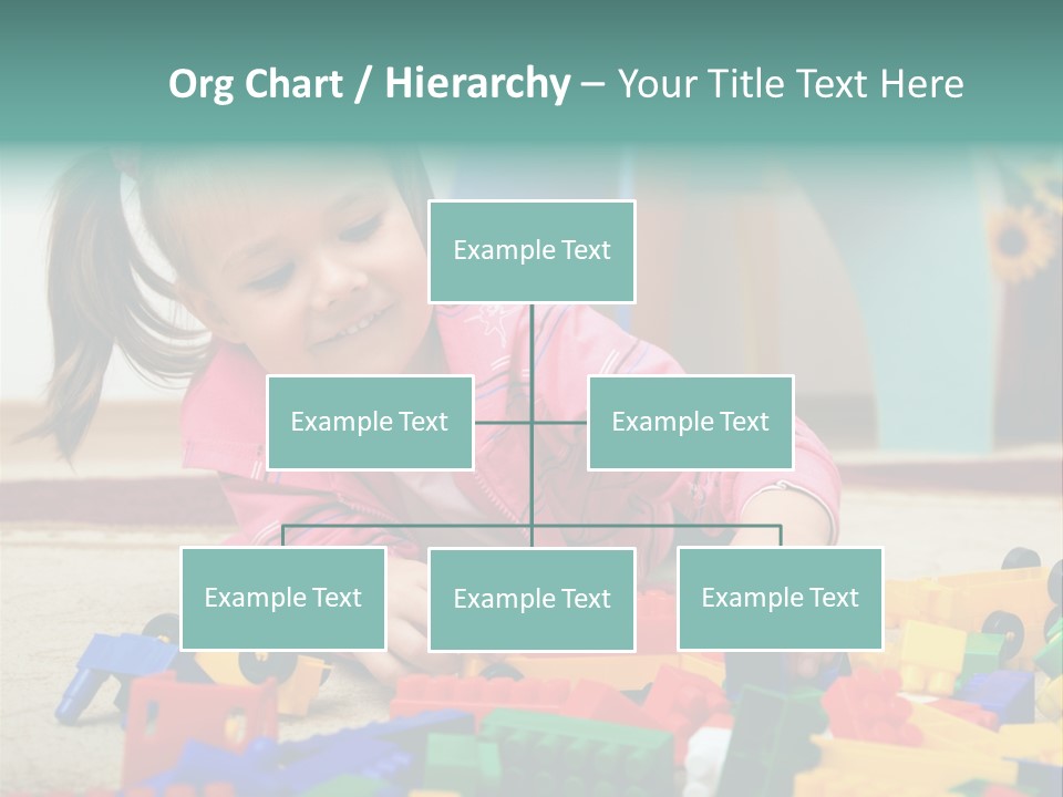 Portrait Floor Daycare PowerPoint Template