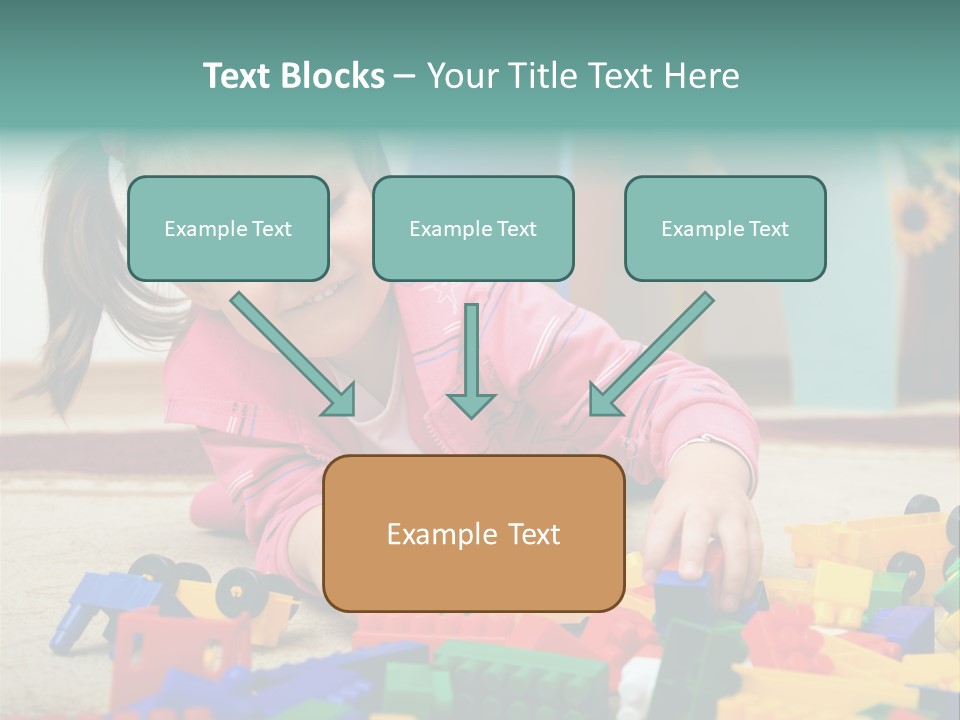 Portrait Floor Daycare PowerPoint Template