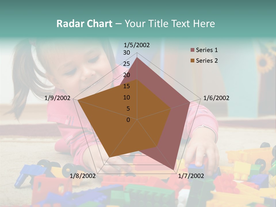 Portrait Floor Daycare PowerPoint Template