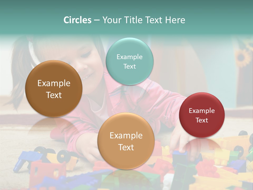 Portrait Floor Daycare PowerPoint Template