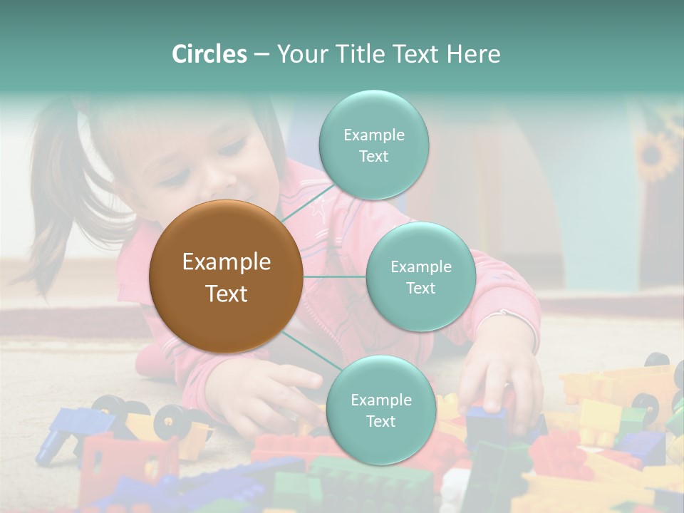 Portrait Floor Daycare PowerPoint Template