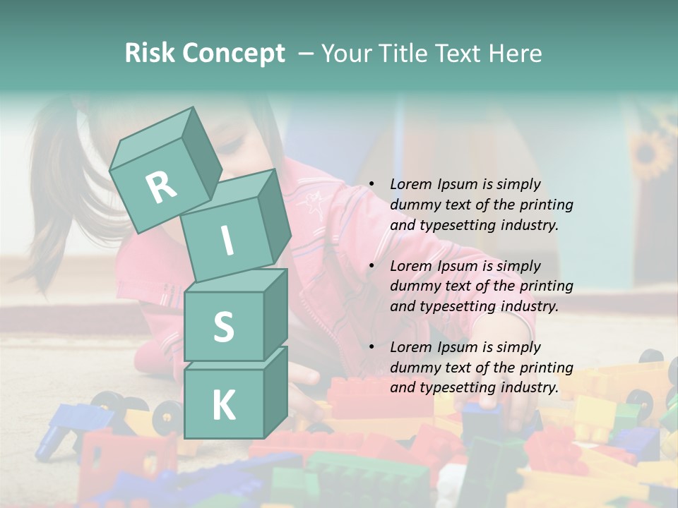 Portrait Floor Daycare PowerPoint Template