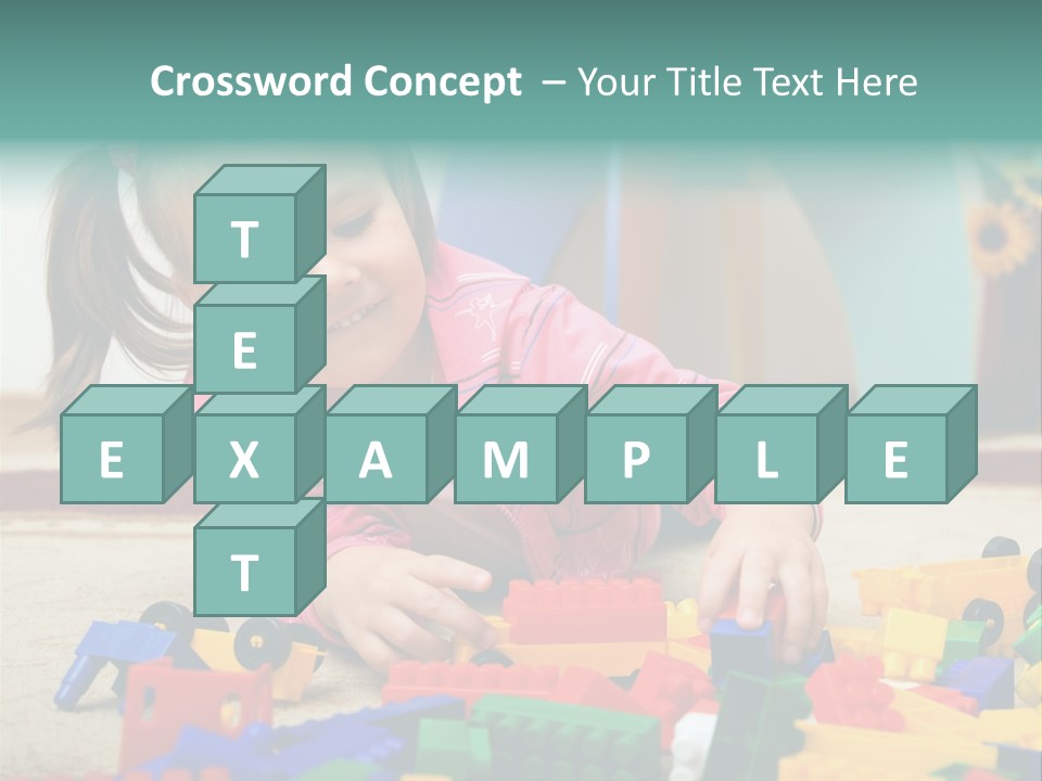 Portrait Floor Daycare PowerPoint Template