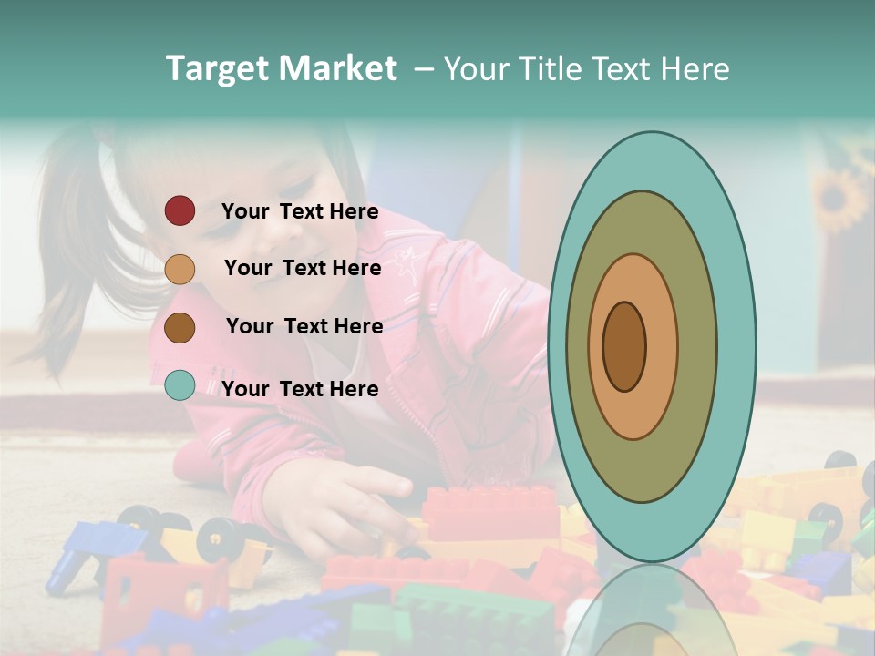 Portrait Floor Daycare PowerPoint Template