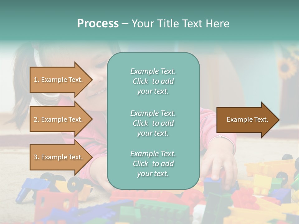 Portrait Floor Daycare PowerPoint Template