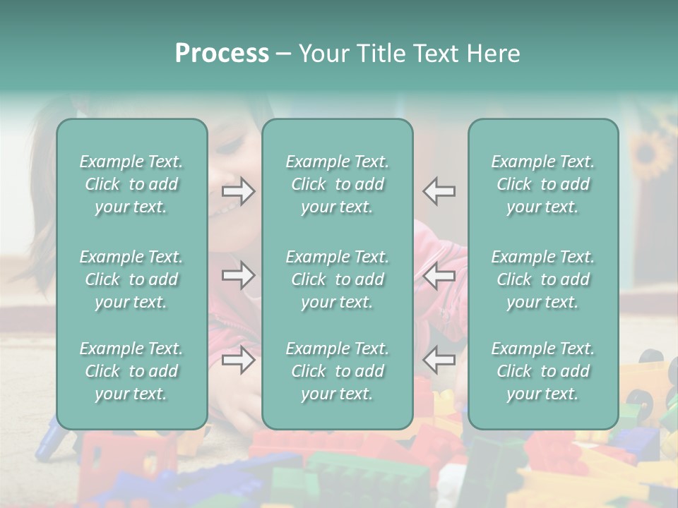 Portrait Floor Daycare PowerPoint Template