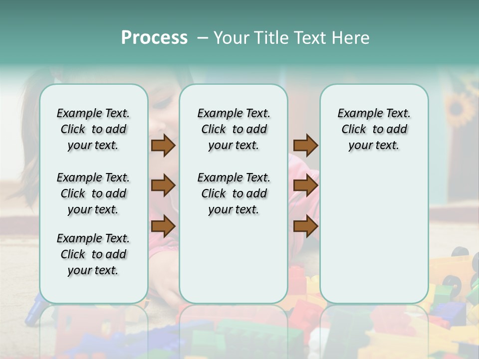 Portrait Floor Daycare PowerPoint Template