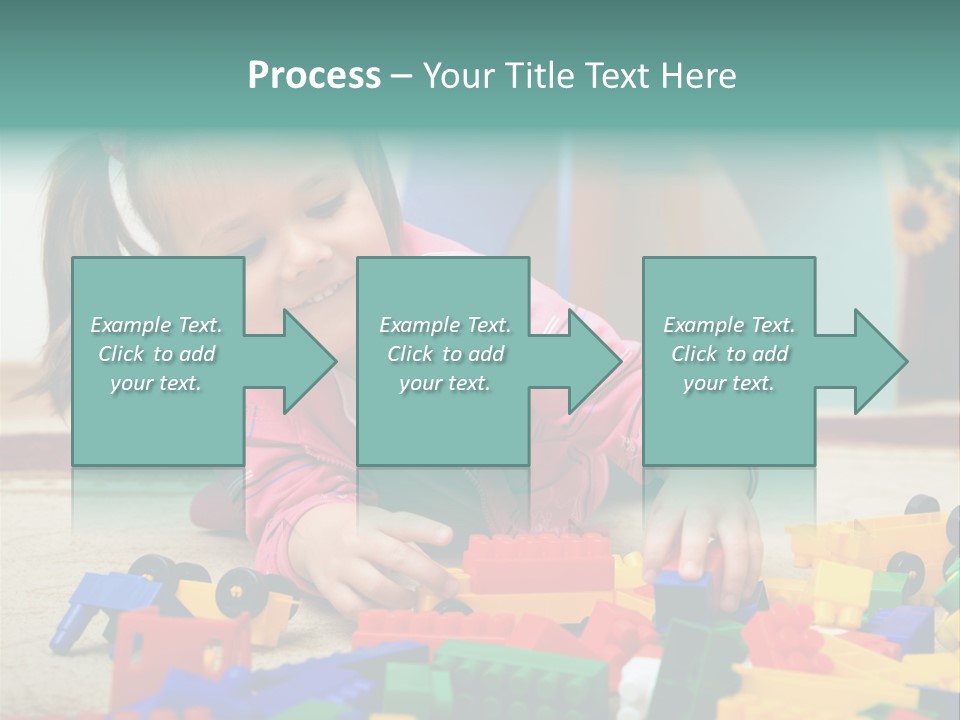 Portrait Floor Daycare PowerPoint Template