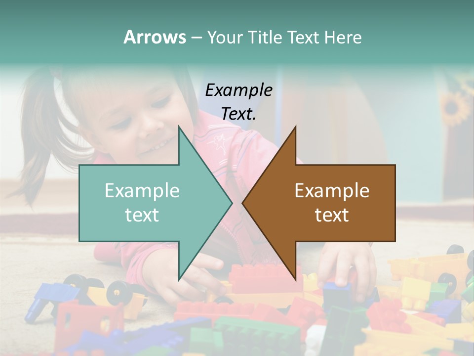 Portrait Floor Daycare PowerPoint Template