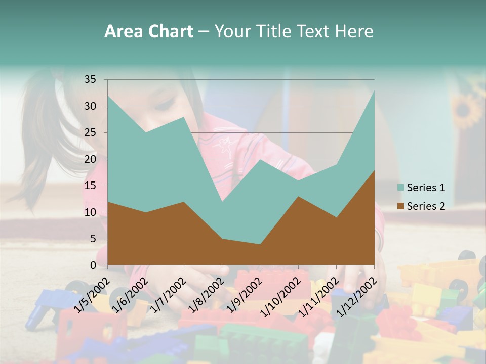 Portrait Floor Daycare PowerPoint Template