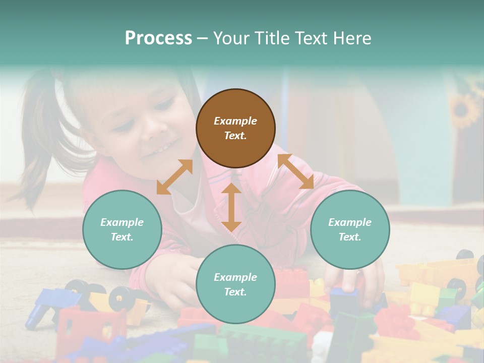 Portrait Floor Daycare PowerPoint Template