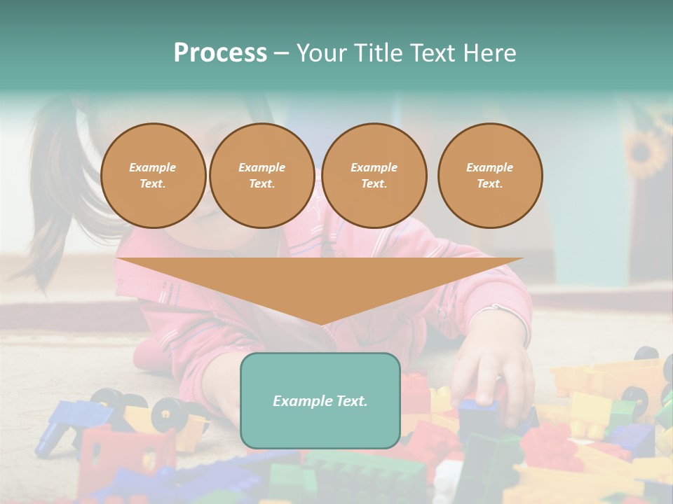 Portrait Floor Daycare PowerPoint Template