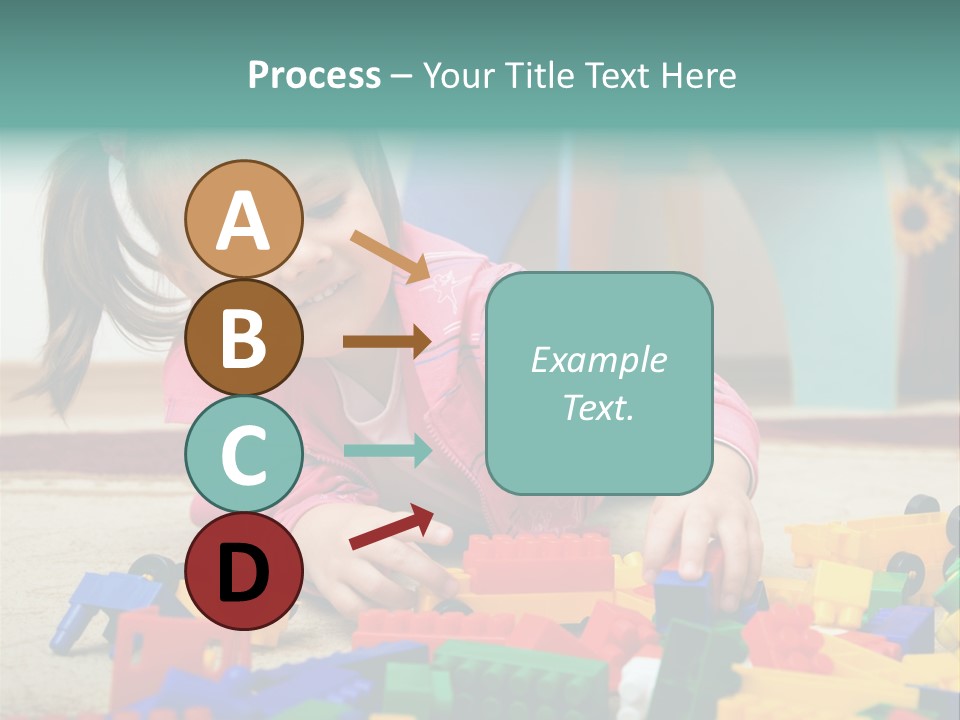 Portrait Floor Daycare PowerPoint Template