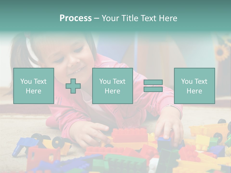 Portrait Floor Daycare PowerPoint Template