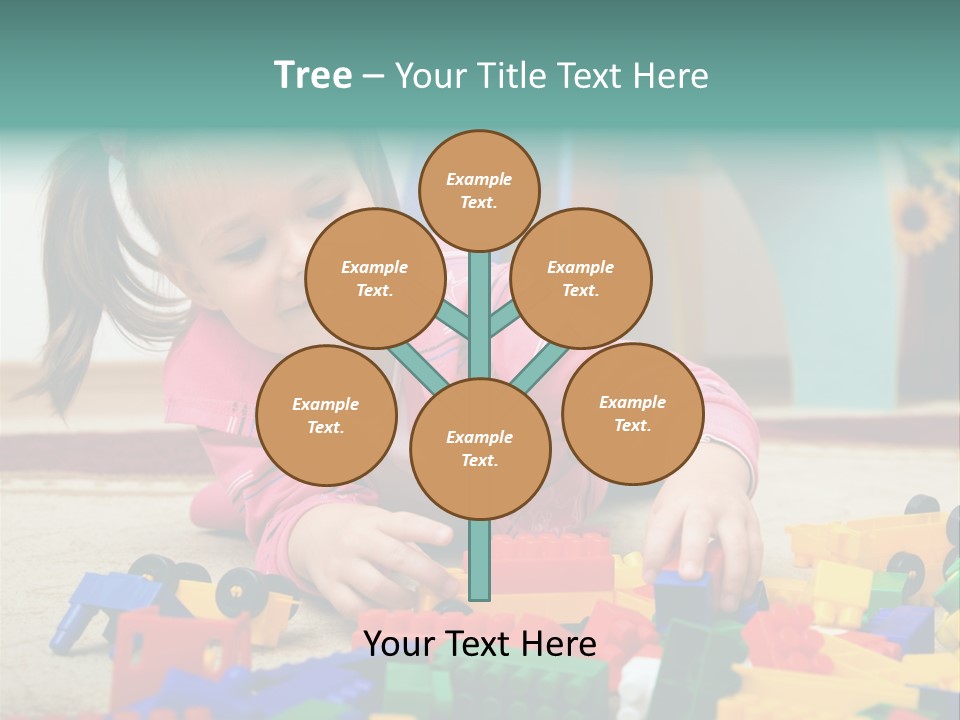 Portrait Floor Daycare PowerPoint Template