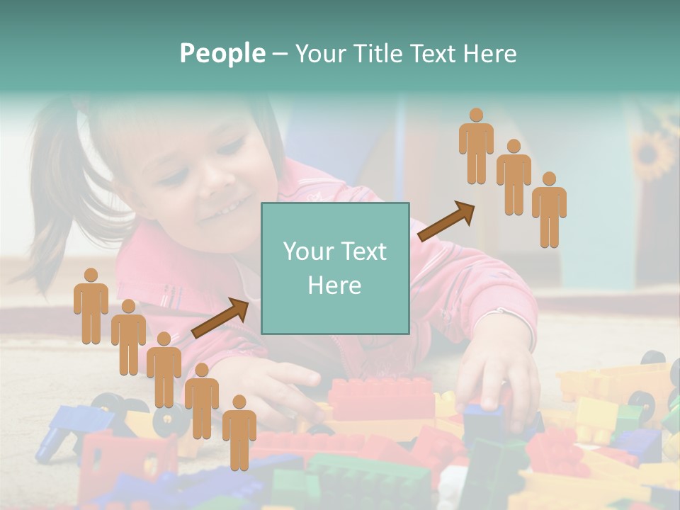 Portrait Floor Daycare PowerPoint Template