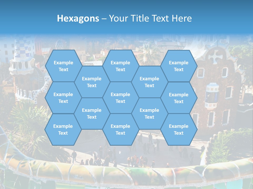 Nature Landmark Mosaic PowerPoint Template