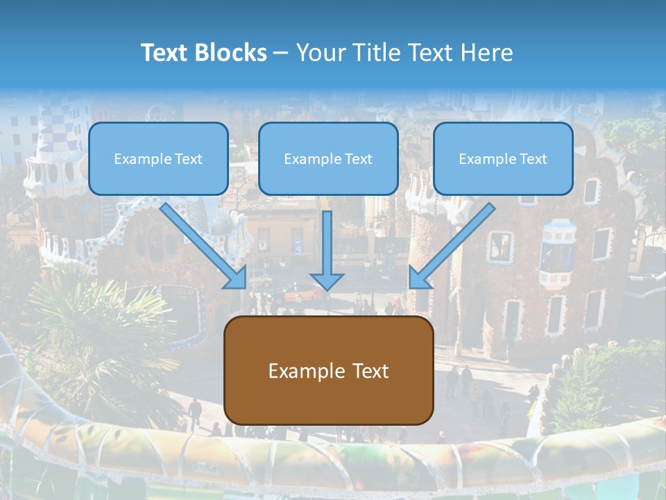 Nature Landmark Mosaic PowerPoint Template