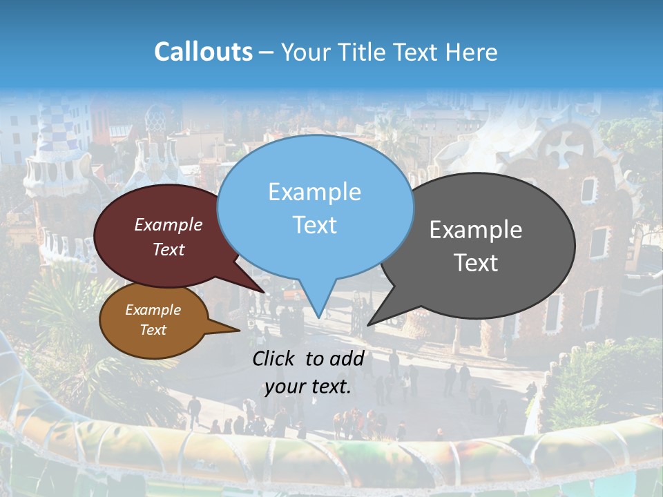 Nature Landmark Mosaic PowerPoint Template