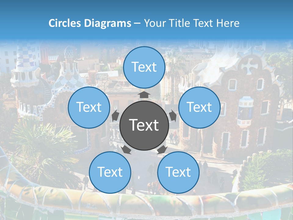 Nature Landmark Mosaic PowerPoint Template