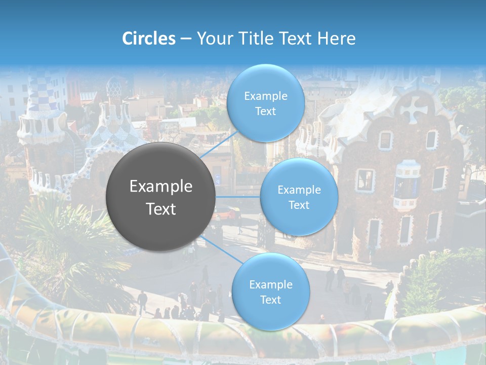 Nature Landmark Mosaic PowerPoint Template