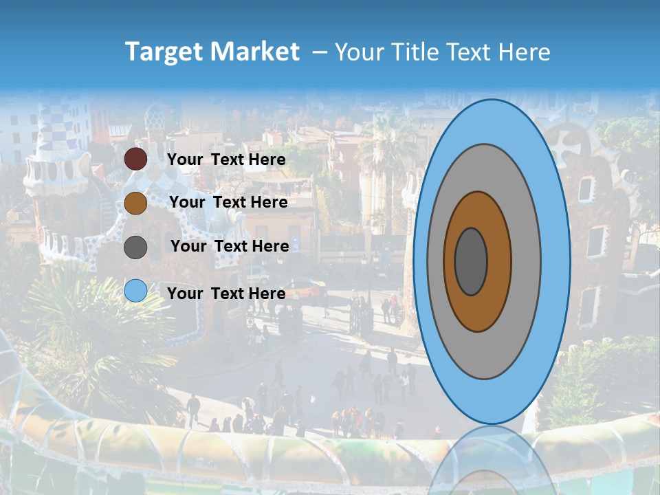 Nature Landmark Mosaic PowerPoint Template