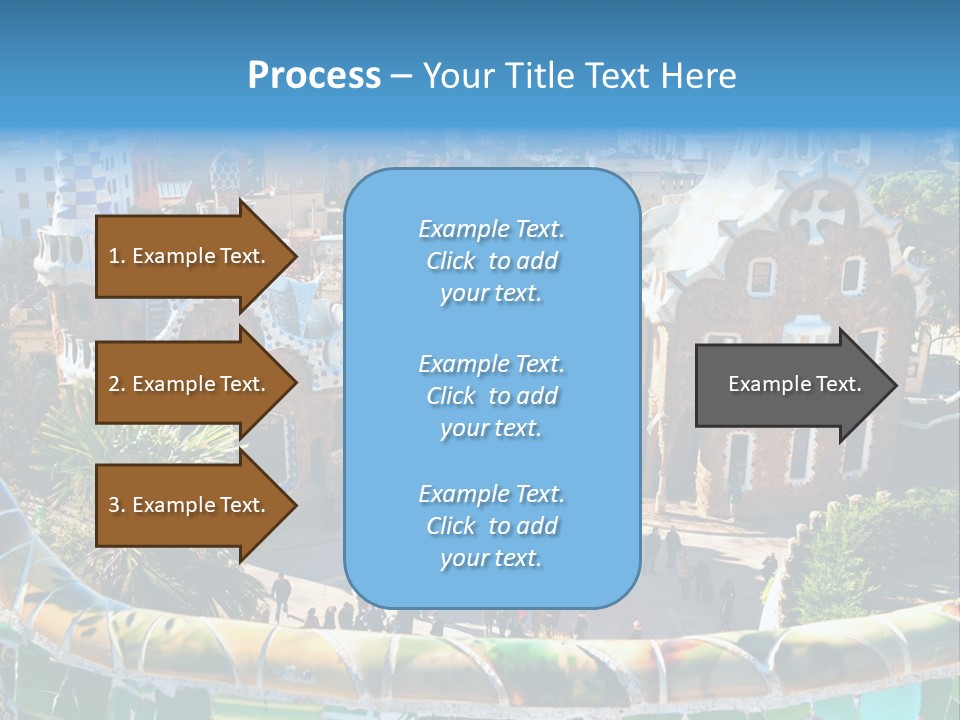 Nature Landmark Mosaic PowerPoint Template