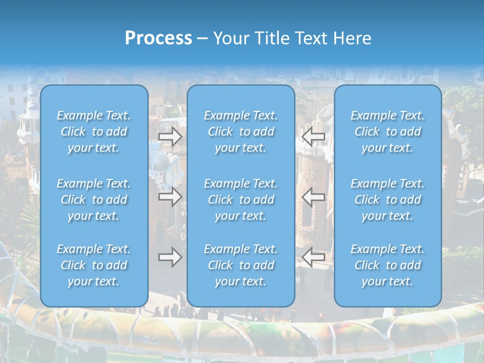 Nature Landmark Mosaic PowerPoint Template