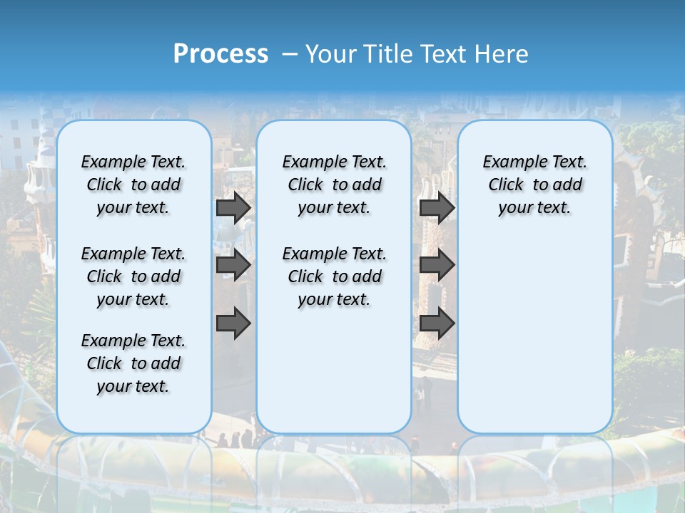 Nature Landmark Mosaic PowerPoint Template