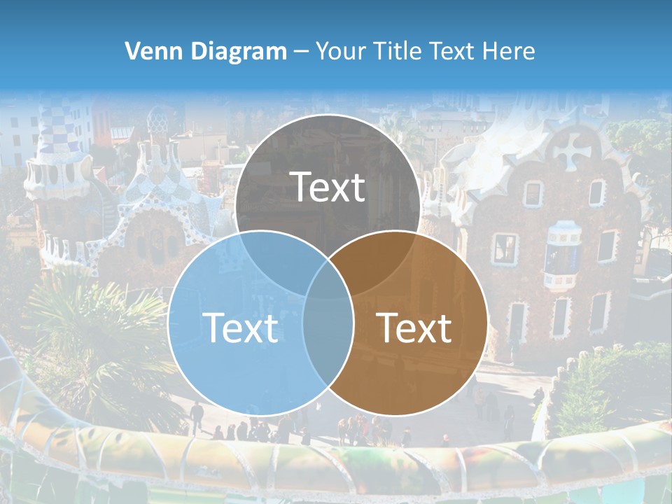 Nature Landmark Mosaic PowerPoint Template