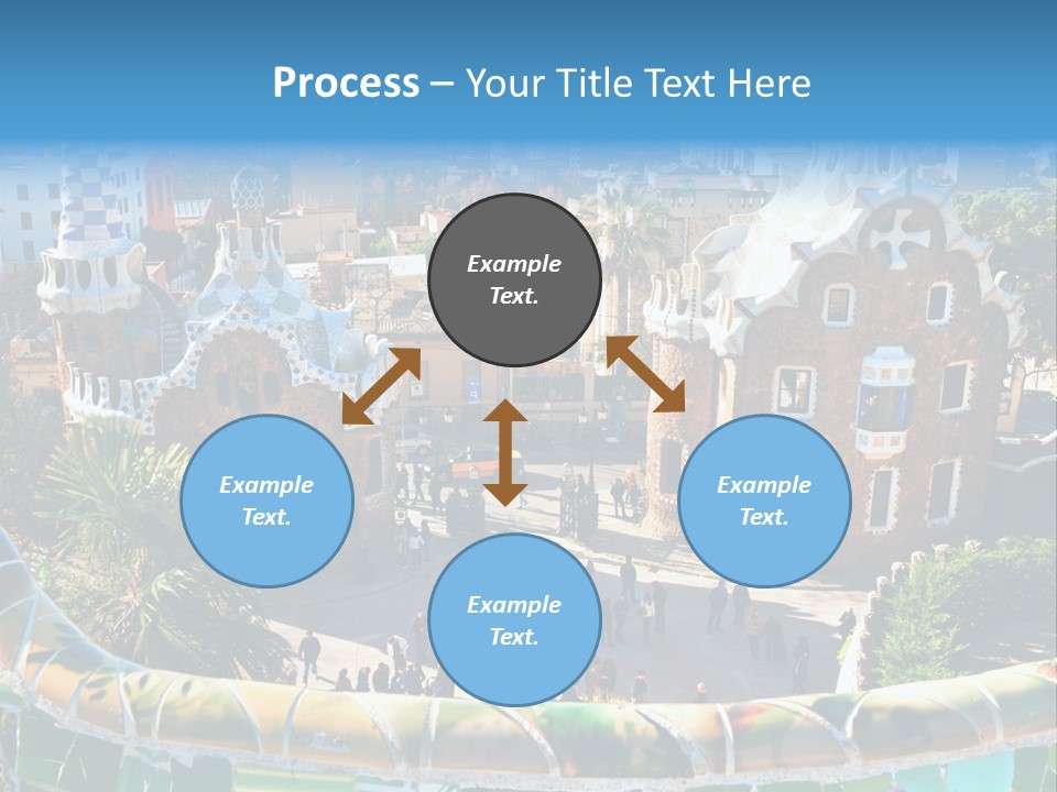 Nature Landmark Mosaic PowerPoint Template