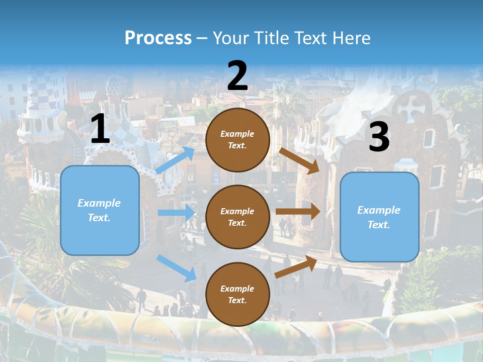 Nature Landmark Mosaic PowerPoint Template