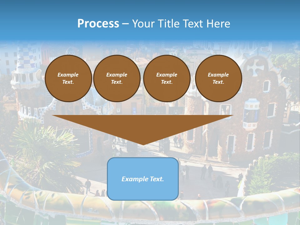 Nature Landmark Mosaic PowerPoint Template