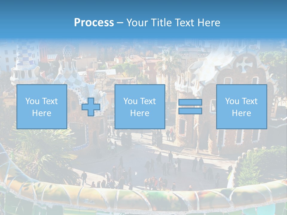 Nature Landmark Mosaic PowerPoint Template
