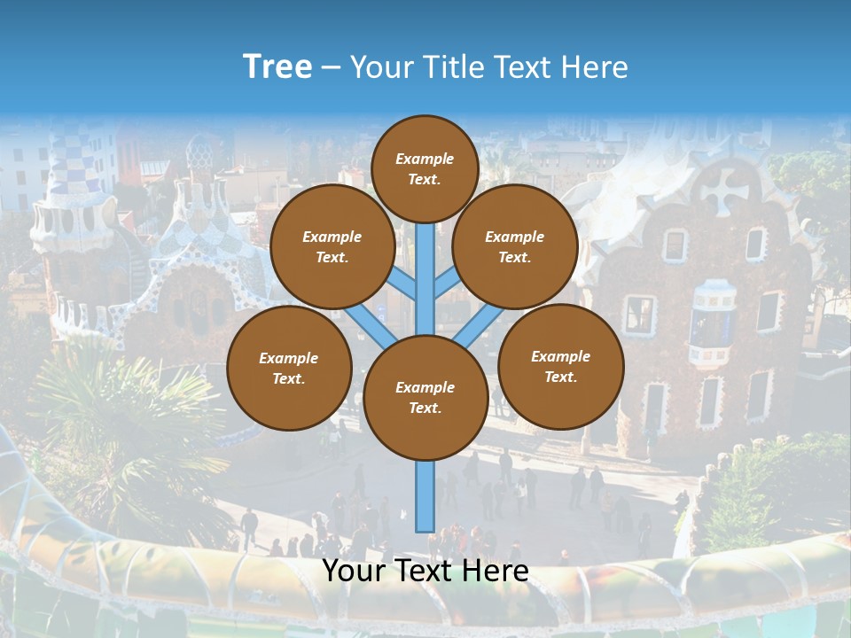 Nature Landmark Mosaic PowerPoint Template