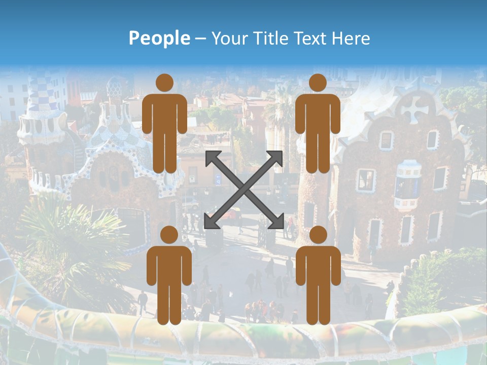 Nature Landmark Mosaic PowerPoint Template