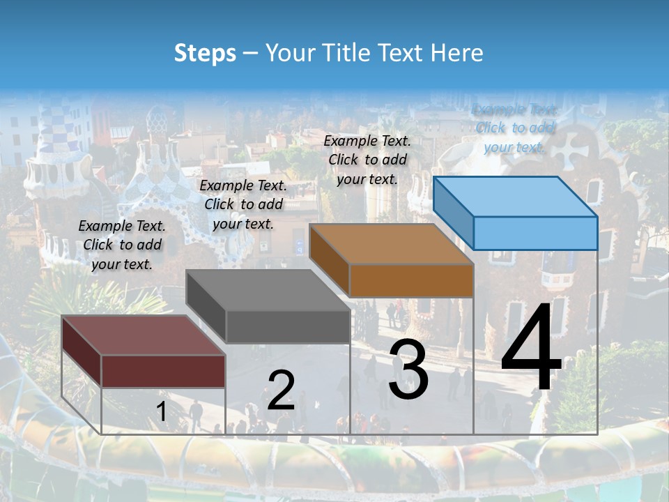 Nature Landmark Mosaic PowerPoint Template