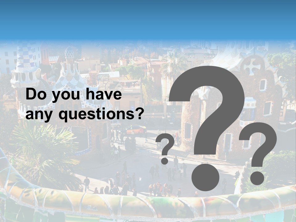 Nature Landmark Mosaic PowerPoint Template