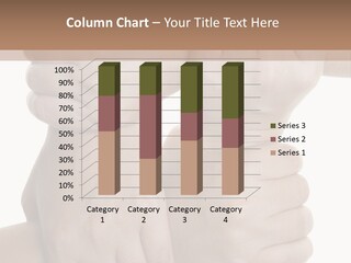 Holding Circle Strength PowerPoint Template